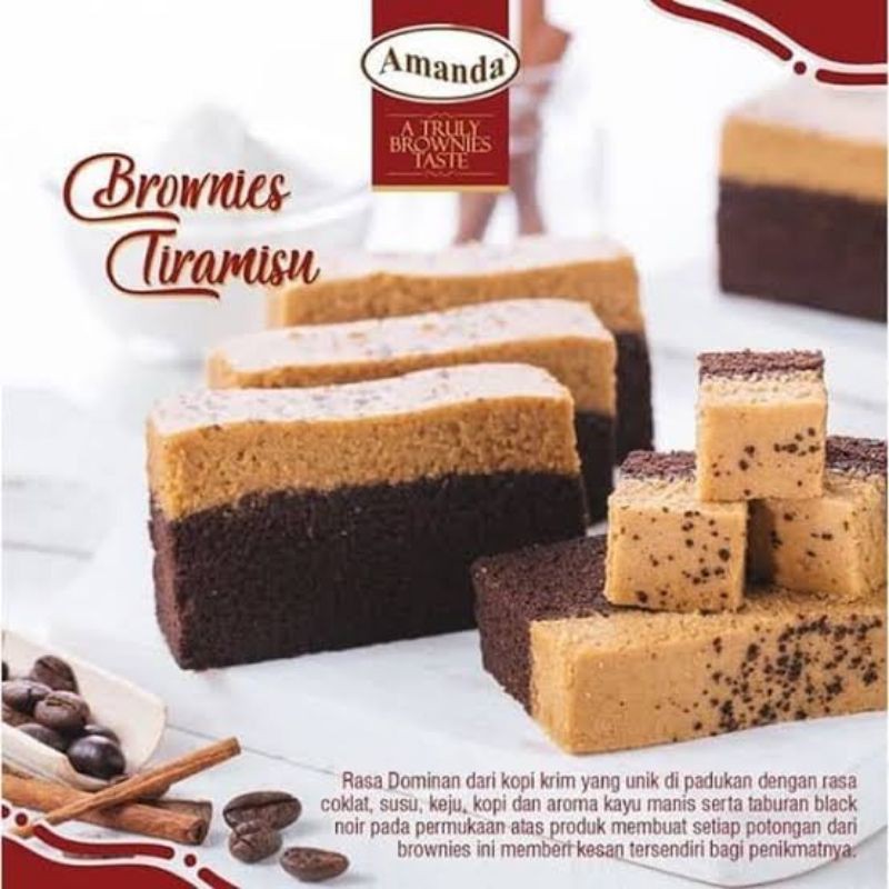 

Amanda Brownies Rasa Tiramisu