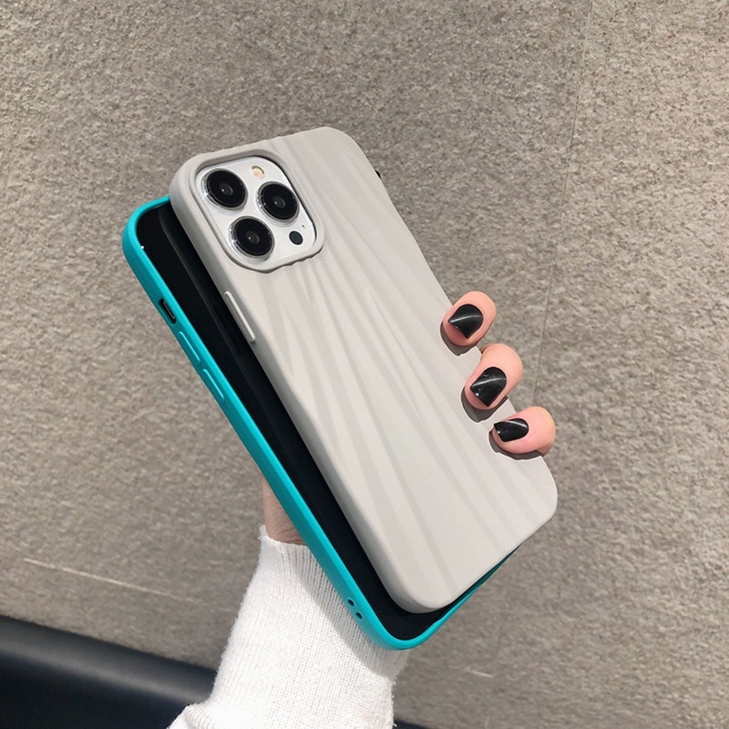 Soft Case Desain Minimalis Untuk iPhone 13 12 11 Pro X XS MAX XR