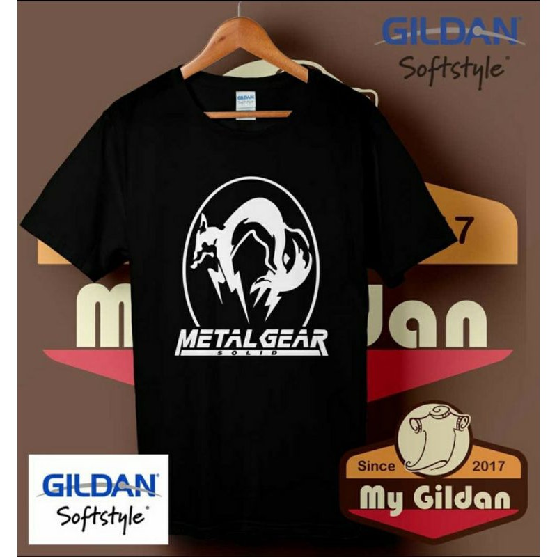 Tshirt kaos Metal Gear