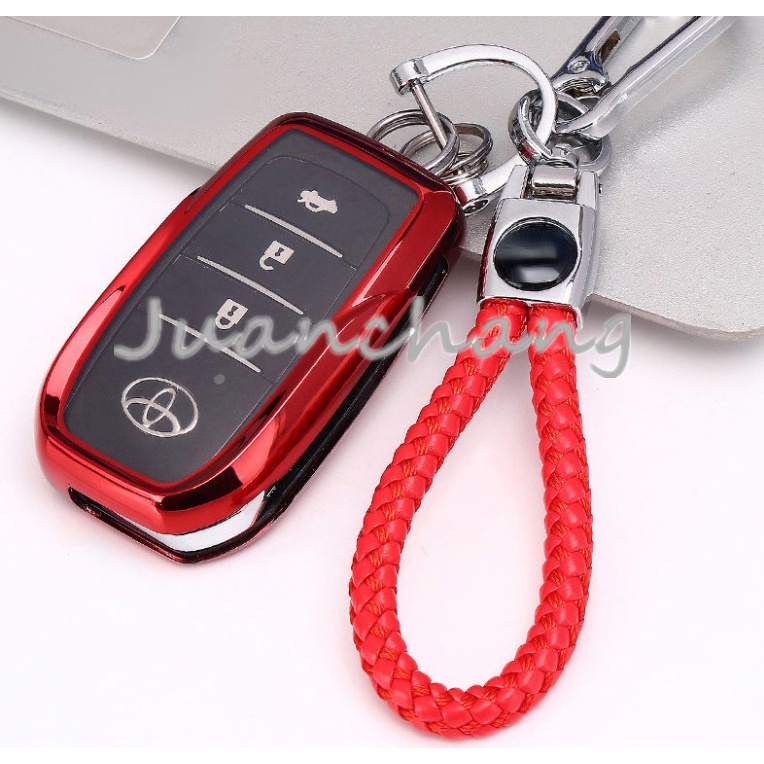 Casing Kunci Mobil Model flip Bahan TPU Untuk toyota Isuzu Fortuner Hilux RAV4 Camry Hiac Corolla