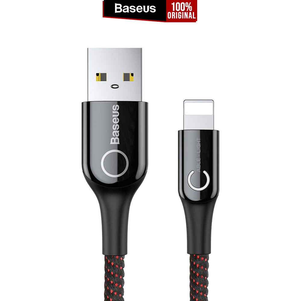 

Kabel Lightning Cable iPhone Auto Disconnect Baseus C-Shaped 1M