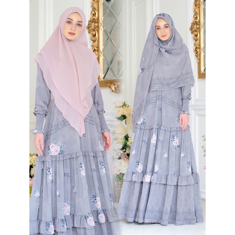 CATALUNYA set PL MODEL BY CMS Cynthia Mahendra signature Jawhara syari / set syari / bellisiima