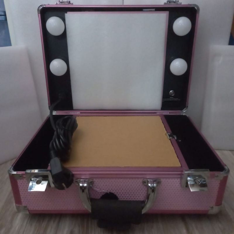 Beauty Case Size 40 x 28 x 18 / Koper Tempat Penyimpanan Kosmetik / Case Beauty Make Up Box