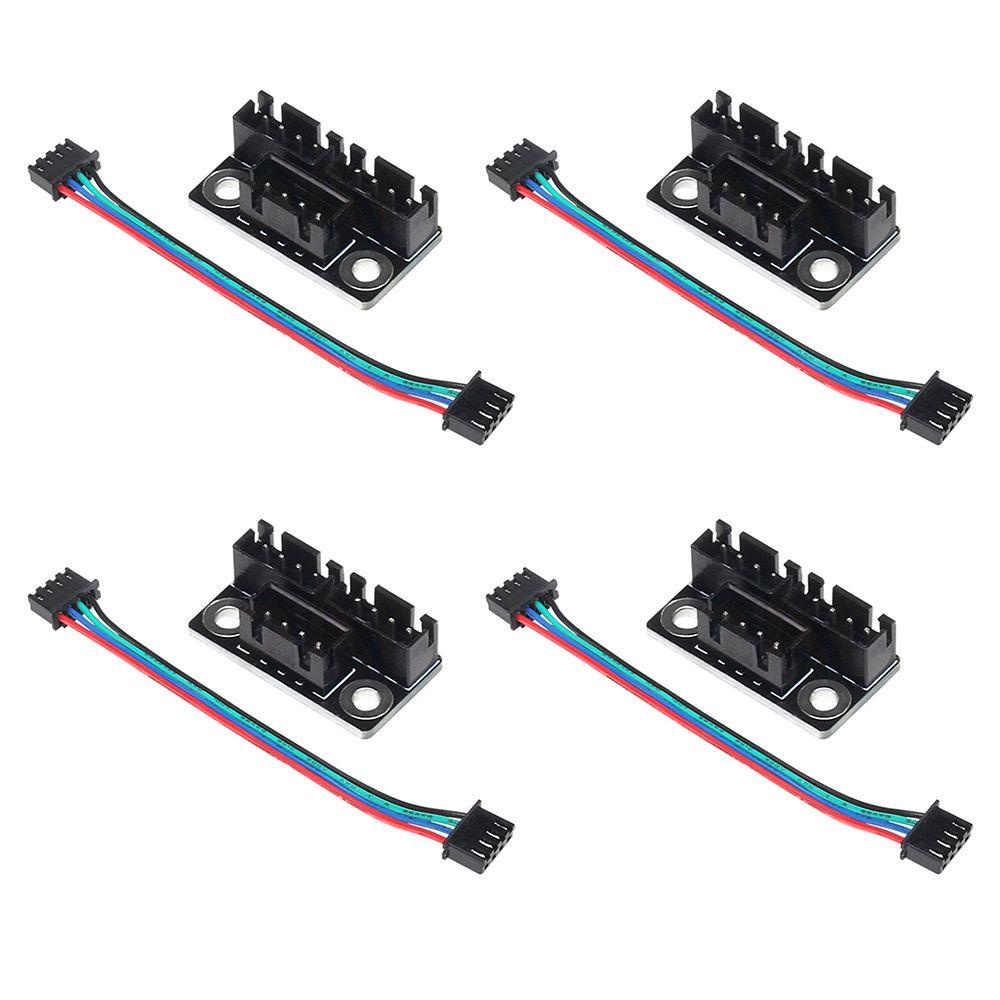 Top 4Pcs Modul Paralel Tahan Lama Bagian Printer 3D Satu Drag Dua Diverter