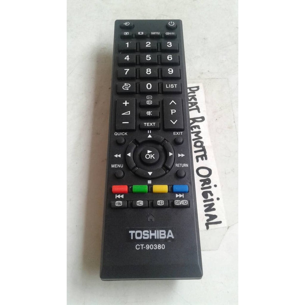 REMOTE REMOT TV TOSHIBA LCD LED PLASMA CT-90380