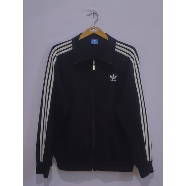 Jaket Tracktop Adidas Firebird Threefoil Second Original (Preloved/Thrift/Bekas)