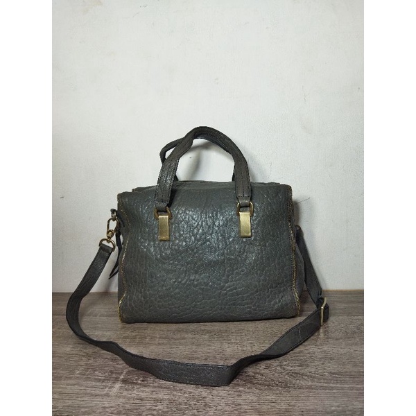 TAS WANITA KULIT ASLI FINN ESKER SECOND BRANDED IMPORT / TAS SLING KULIT GAJAH FINN ESKER IMPORT