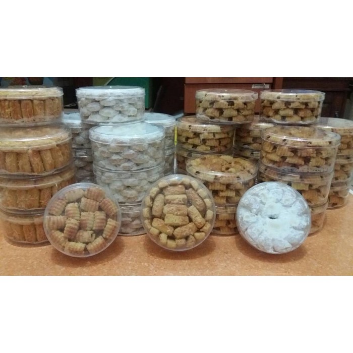 

kue nastar, keju & putri salju