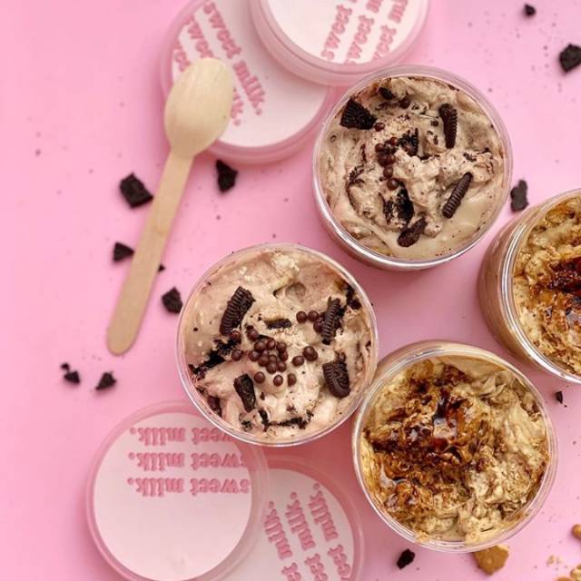 

Sweet milk / Banofee / Dessert manis