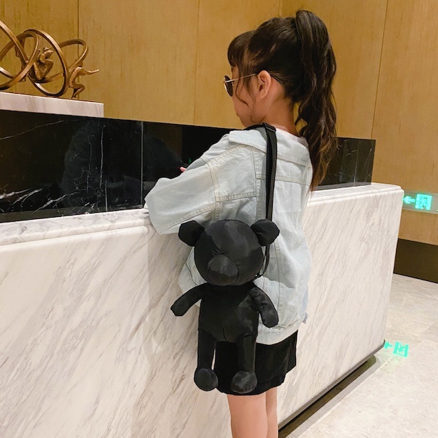Tas Boneka Anak Anak 0335750 The Little Black Bear Children Bag