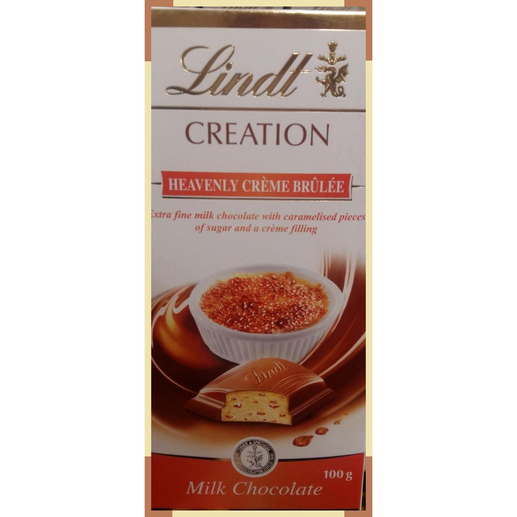 

Lindt creation | heavenly creme brulee | 100 gram