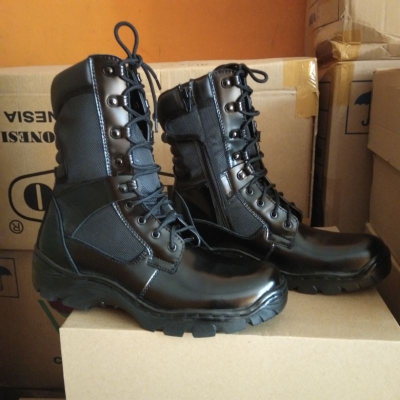 SEPATU PDL SATPAM TNI AU AD AL POLRI SECURITY SAFETY