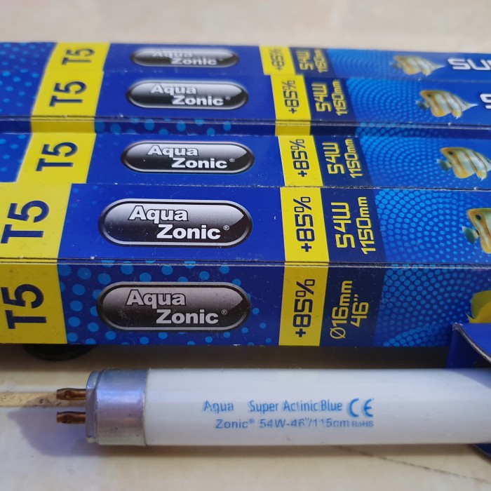 LAMPU T5 AQUAZONIC 54W BIRU