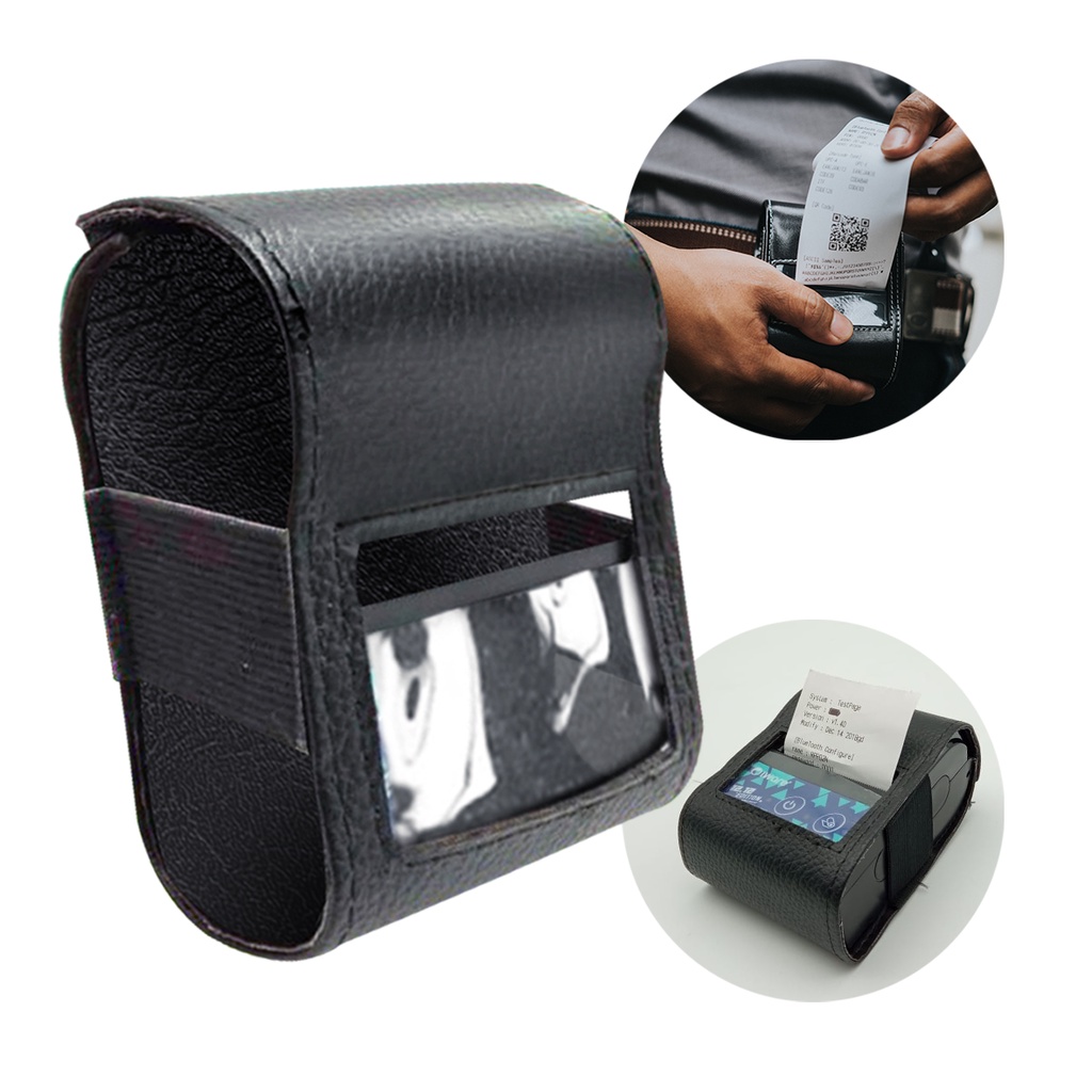 Pouch Tas Mobile Printer Portable 58MM Support MP58X /MP 58 MPC - Hard Case Mobile Printer Bluetooth