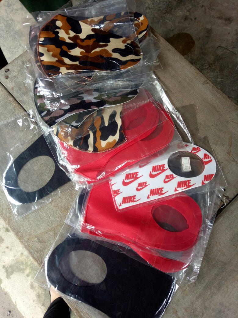Masker Scuba Colourfull   (dapat Di Cuci,filter Tebal Menyaring Debu & Polusi Udara)