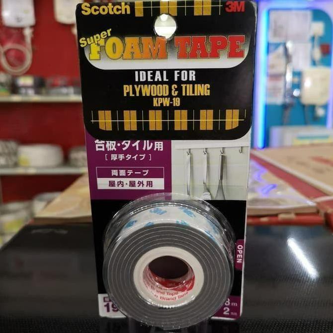 

TOP SELLER 3M DOUBLE TAPE KPW-19 SCOTCH SUPER FOAM TAPE