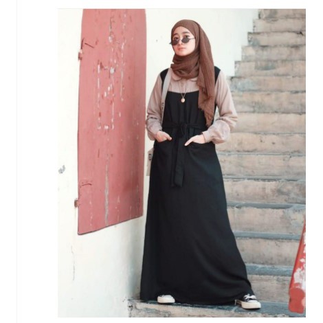 Gamis Kekinian Olala Maxi Size  S M L XL Moscrepe HQ