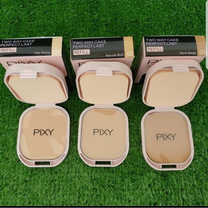 bedak padat pixy/pixy two why cake perfect last
