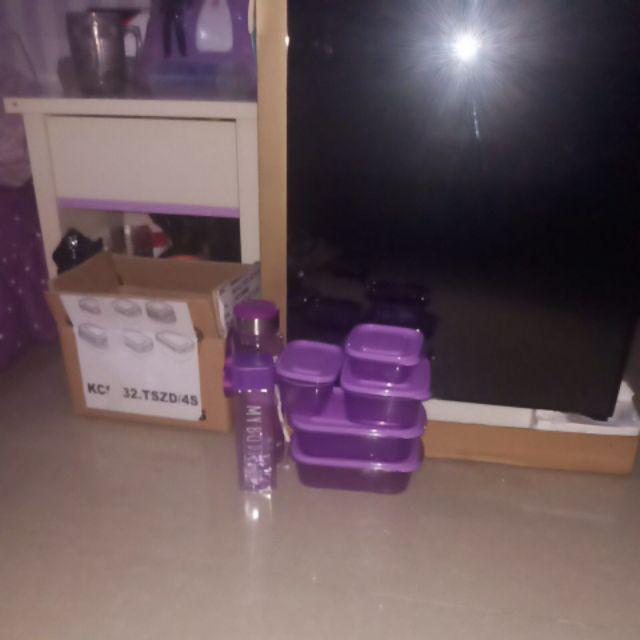 Kotak Toples Serbaguna Tempat Penyimpanan Sayur Snack Mpasi Isi Kulkas 22pcs