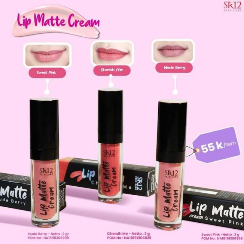 Lip Matte Cream Sr12