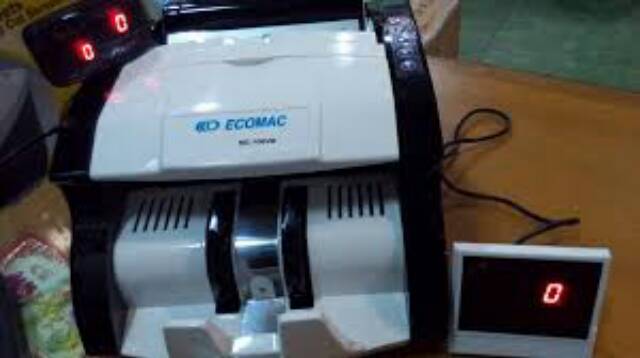 ECOMAC MC-100VM  include EXT Display -  Mesin Hitung Uang Money Counter #Best Product &amp; High Quality