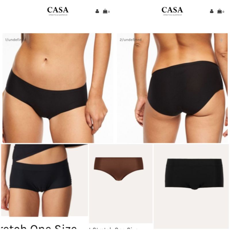 Casa Intimates Seamless Hipster One Size - Casaintimates Full Brief Plus Size