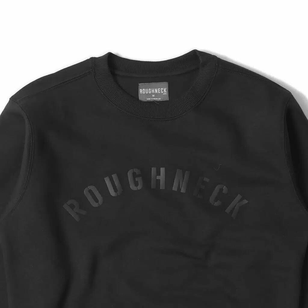 Roughneck SS101 White Sig Sea Camouflage Crewneck-sweatshirt roughneck-crewneck roughneck-HITAM DOP