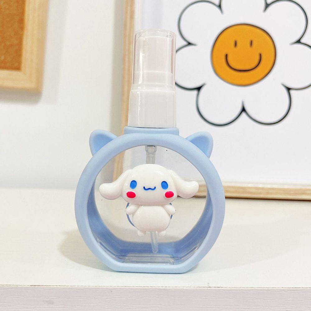 [Elegan] Botol Pompa Vakum Penutup Silikon Plastik Lucu Bentuk Kucing Botol Kosmetik Botol Kosong Spray