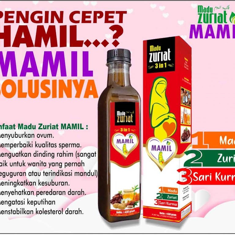 MADU ZURIAT / MADU ZURIAT THREE IN ONE / MADU ZURIAT PROMIL