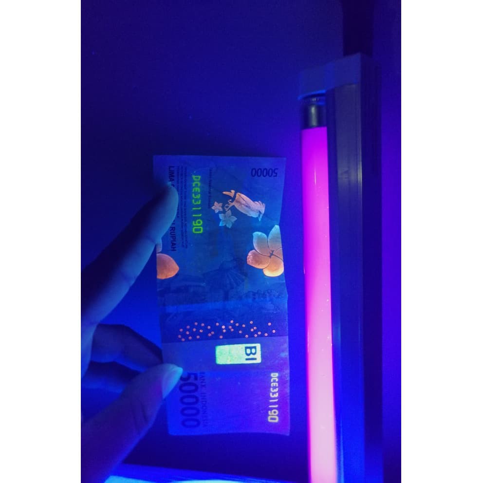 Lampu UV Ultraviolet Pendeteksi Uang T5 8W BLB GAXINDO / Lampu UV Money Detector T5 8W BLB