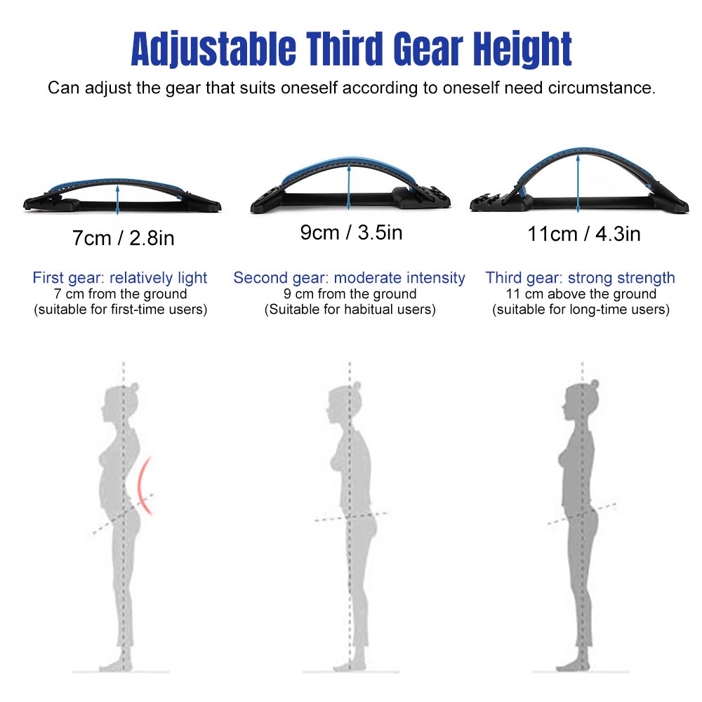 Alat Terapi Pinggang Punggung &amp; Syaraf Kejepit Terapi Sakit Nyeri Tulang Belakang Dan Sakit Pinggang Terapi Rilex terlalu banyak duduk badan pegal punggung nyeri alat akupuntur pinggang nyeri keseleo salah urat pria wanita penopang sandaran kursi