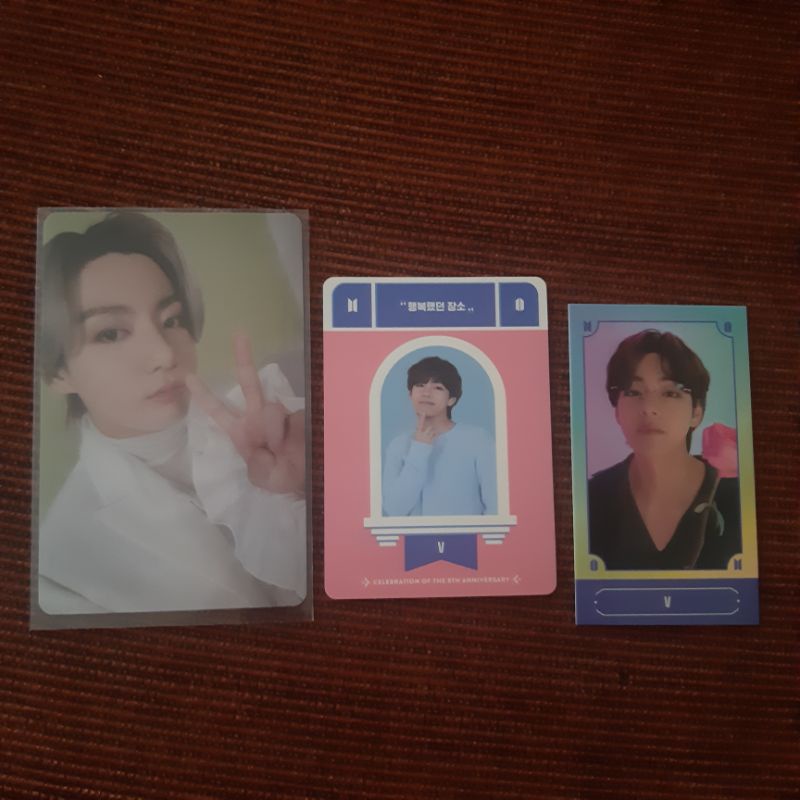 Jungkook festa d6, taehyung festa set