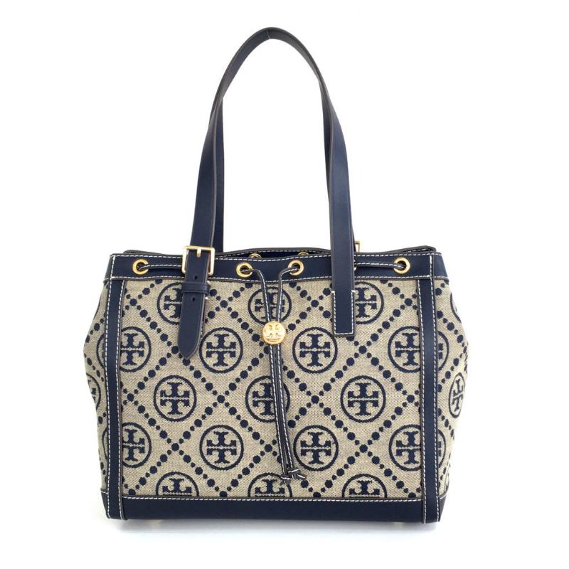 TORY BURCH T Monogram Jacquard Tote Bag
