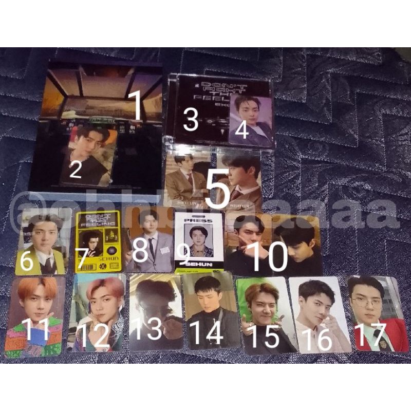 PC official Sehun exo dftf sg21 1bv loveshot obsession