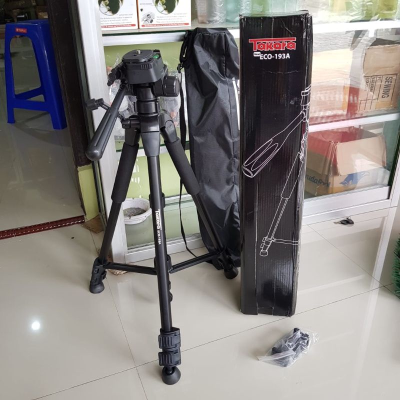 Tripod 1.4 Meter Takara Tripod Hp Tripod Kamera DSLR Besar Tripod Takara 193A New Model
