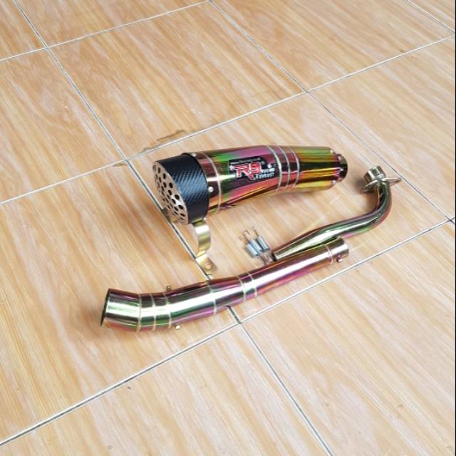 KNALPOT JUPITER Z R9 FULL RAINBOW