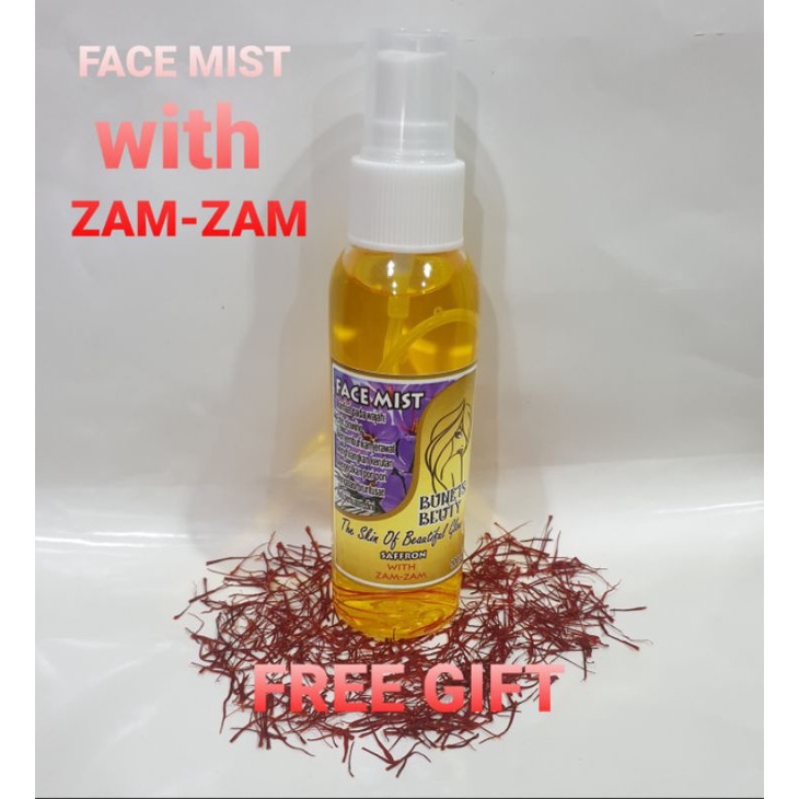 VIRAL FACE MIST SAFFRON 100ML + ZAM-ZAM + NIACINAMIDE