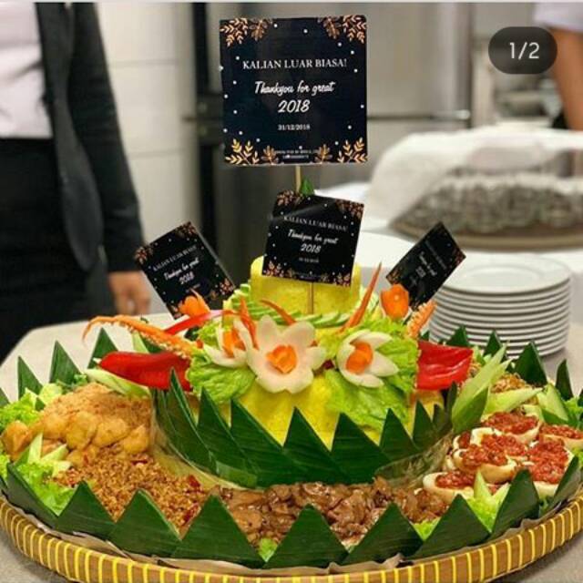 

Tumpeng tampah size Extra jumbo by Edl's Cake