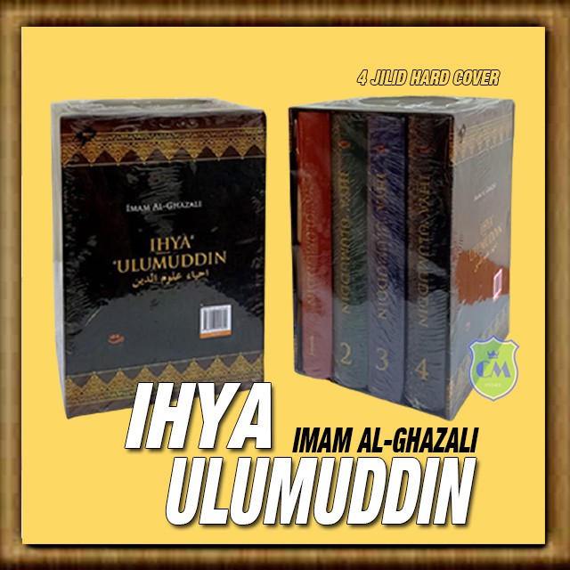 Jual Kitab Ihya Ulumudin Terjemahan 4 Jilid Imam Al-Ghazali Original ...