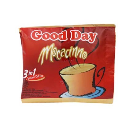 

Kopi Good Day Mocacinno 20 Gr x 10'sachet