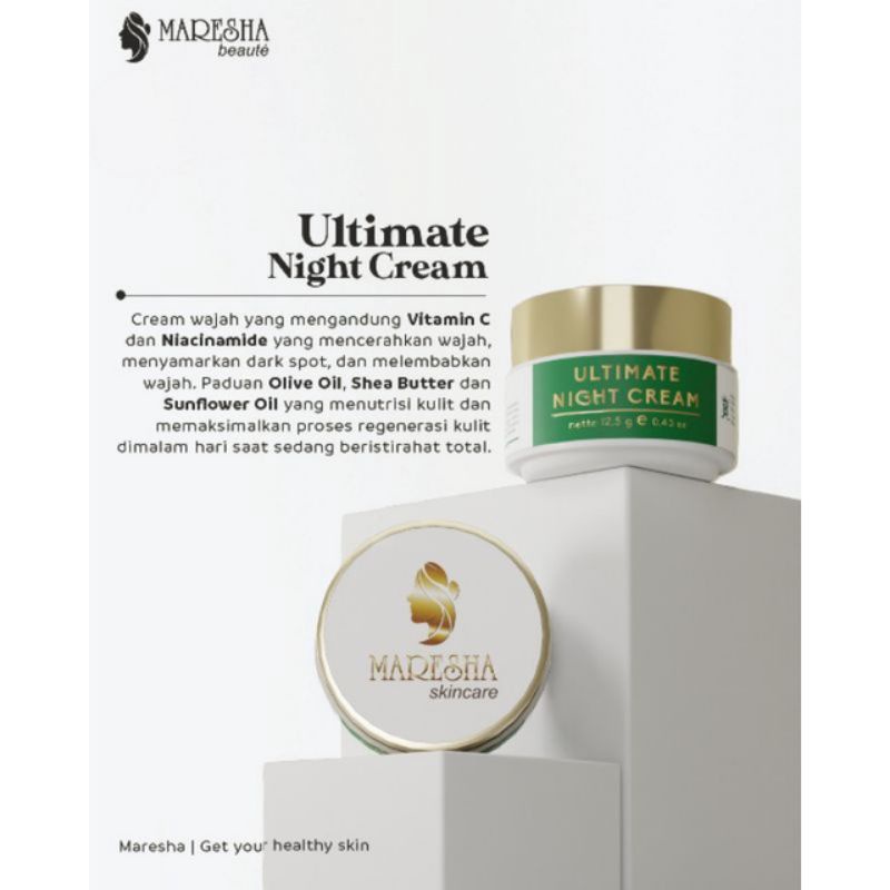 MARESHA SKINCARE ULTIMATE NIGHT CREAM FOR ACNE
