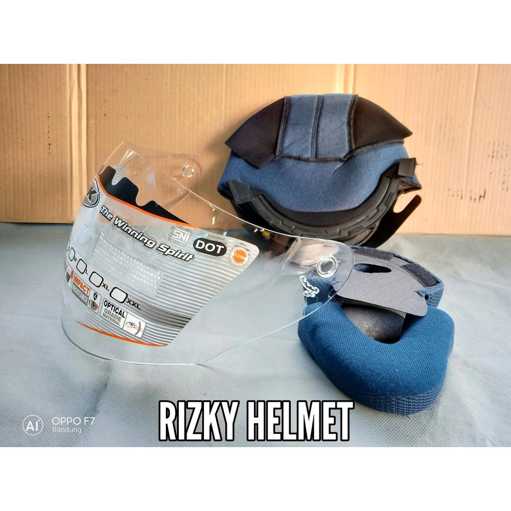 Busa helm ink centro dan kaca helm original ink centro Termurah