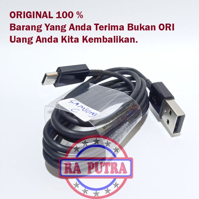 Kabel Data Samsung A21s M21 A31 Cable Casan Cas Type C Original 100