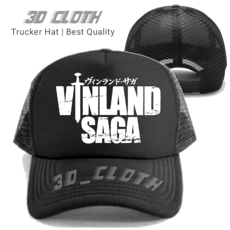 Topi Vinland Saga Trucker Jaring - Topi Vinland Saga