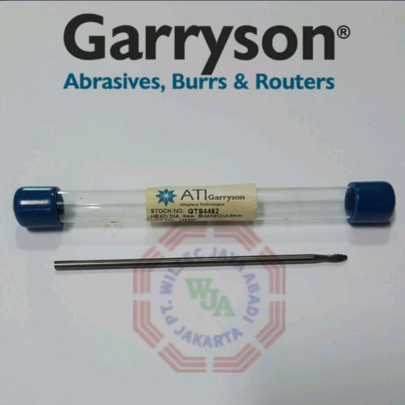 GARRYSON GT5200DXL / TS4482 Carbide Burrs Rotary Tungsten Xtra Long (England)