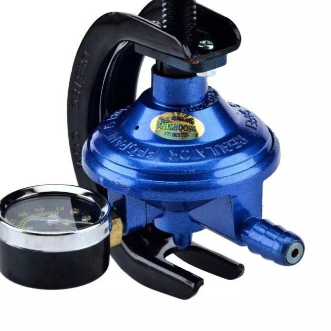 Original Regulator penghemat Gas anti bocor tanpa karet / tutup gas BARANG BAGUS