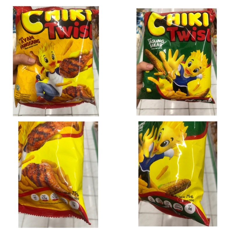 

Chiki Twist Rasa CHICKEN GRILL / ROSTED CORN - 75gr