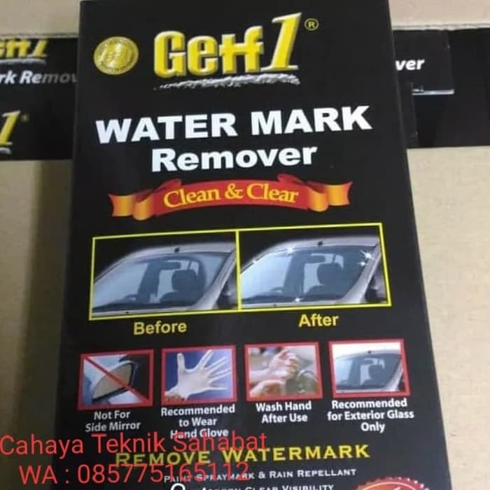 GETF 1 Water Mark Remover Obat Jamur Kaca