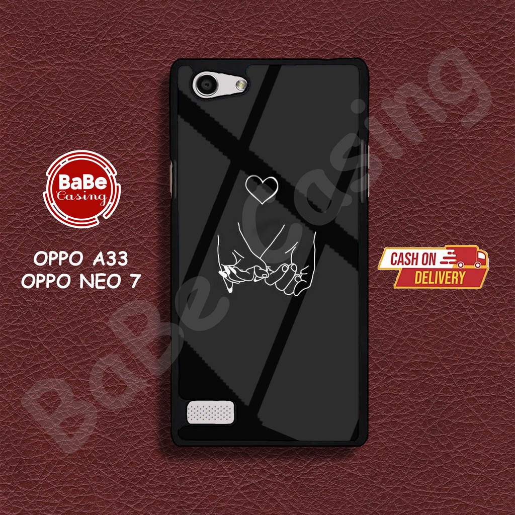 Case OPPO A33W NEO 7 Casing OPPO A33W NEO 7 case LOGO LOVE Case hp kondom hp case aesthetic case ani