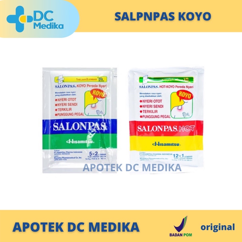 SALONPAS KOYO 5x2 lembar / KOYO PEREDA NYERI